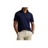 Polo Ralph Lauren Solid Color Logo Embroidered Short Sleeve Polo Shirt Men Tops Navy-Blue 710864868-001