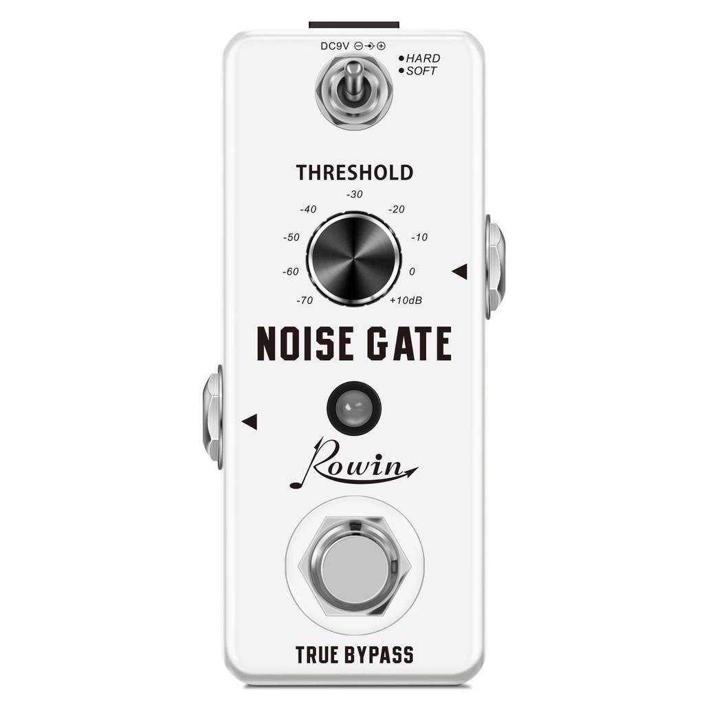 Rowin Noise Gate Pedal Gitarre Delay Chorus Vibrolo Phaser Flanger Booster Kompressor Bass Equalizer Effekte Fuzz Overdrive DIST