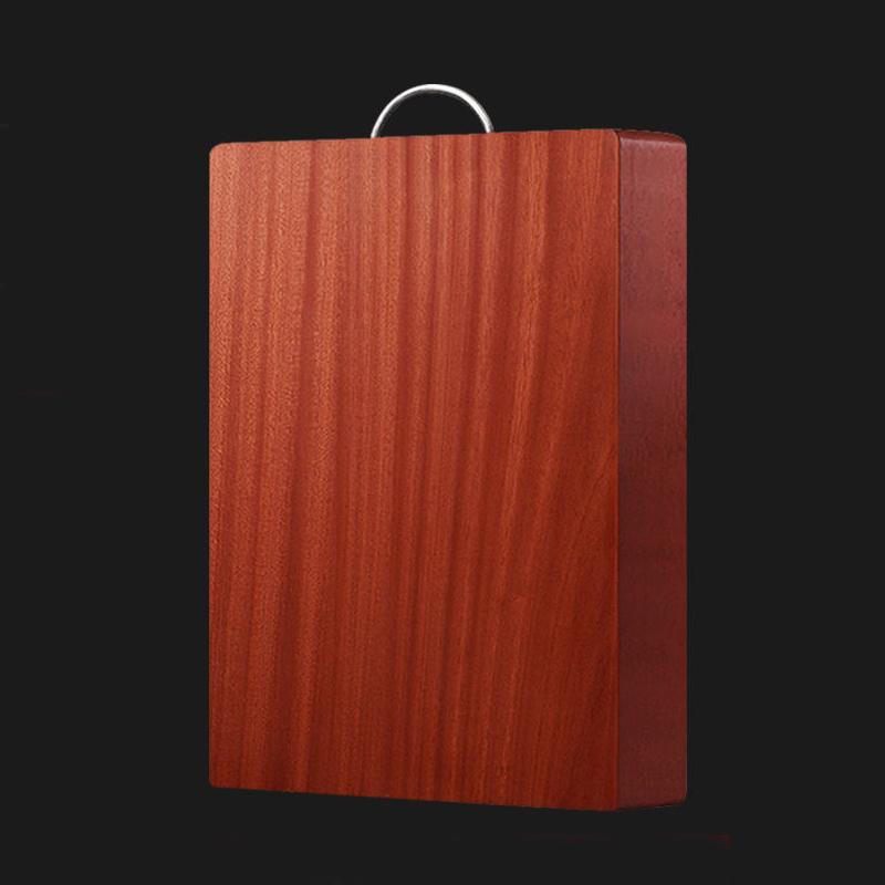 Large Iron Wood Cutting Board Solid Wood Cutting Board Kitchen Household Cutting Board Rectangular Dish Block Whole Knife Board