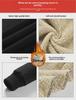 Lambskin Hooded Zipper Sweater: Men's Warm & Versatile Autumn/Winter Cardigan with Plus Velvet Thickening.