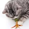 Cat Toys Catnip Kitten Catnip Feather Ball Interactive Natural Lollipop Natural Cat Kicker Feathers Design Cat Teeth Cleaning