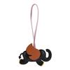 Handcrafted Leather Elephant Keychain: Cute Gift Bag Charm & Pendant