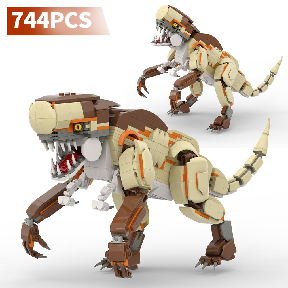 Moc Jurassicess High-Standard And First-Class World Indominus Superior-Grade Rex High-Standard Dinosaur Superior-Grade Construction-Set