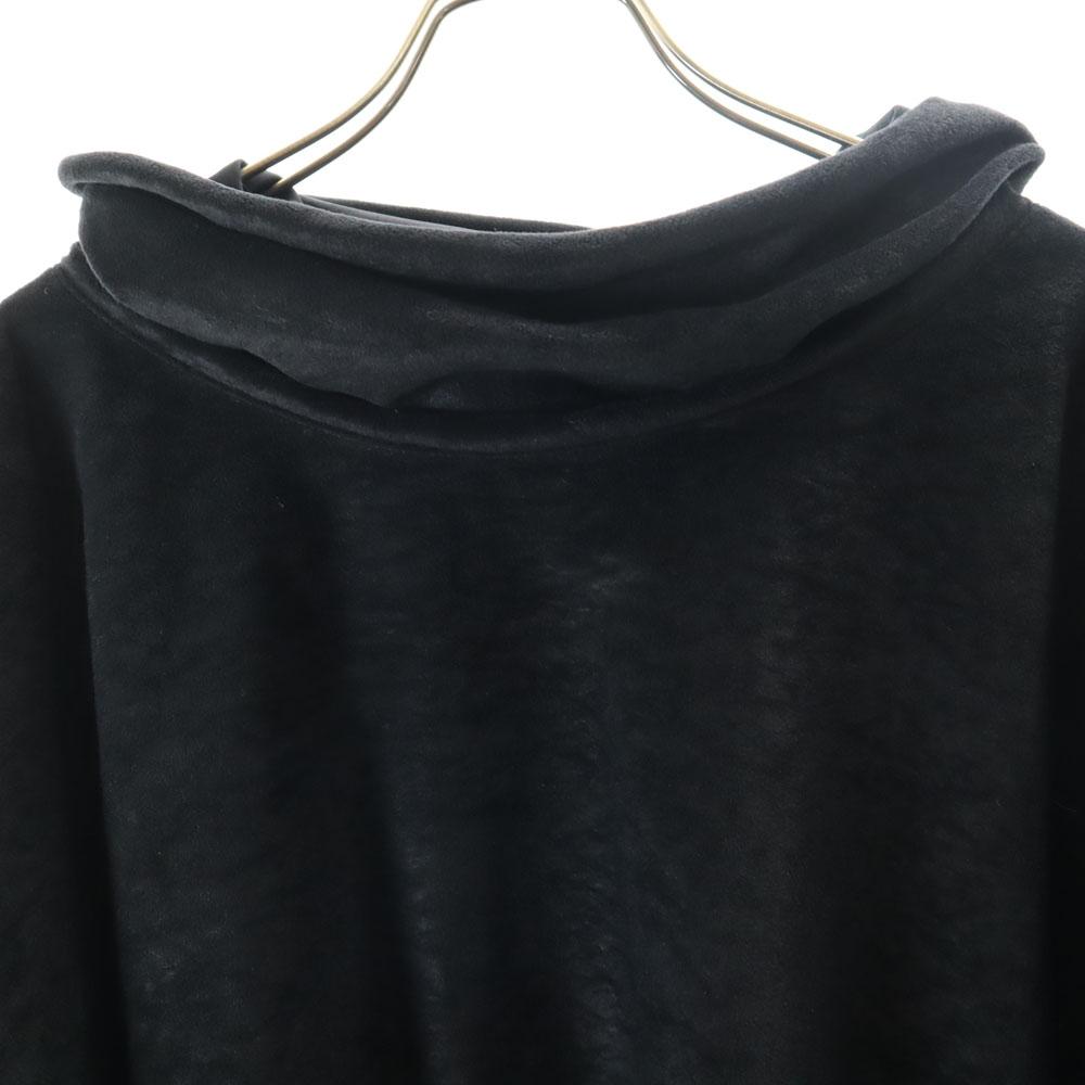Y's Années 80 Fabriqué au Japon Vintage Col roulé Manches longues Coupe noire Femme Occasion