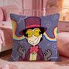 Adult Animation SSuperjails Cushion Cover Premium Comfort Reversible Pillow Cove Two in One Design for Any Room  Car Interior