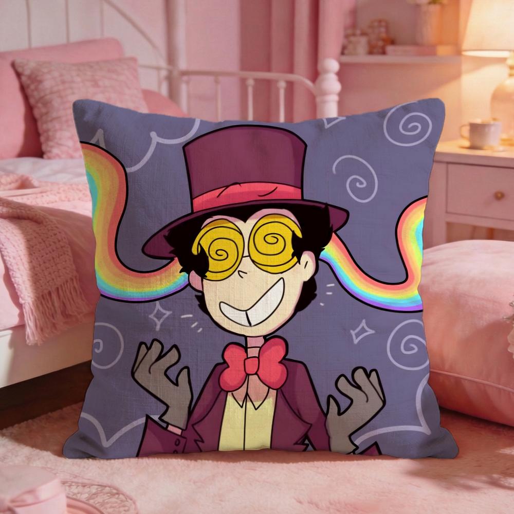 Adult Animation SSuperjails Cushion Cover Premium Comfort Reversible Pillow Cove Two in One Design for Any Room Car Interior