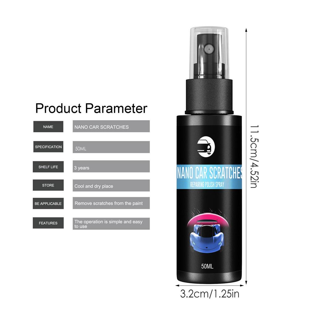 Auto Nano Beschichtungsauffrischer Einfaches Reparatur-Politur-Puffer-Set Autopolitur & Lackauffrischer Für Fahrzeugaufbereitung Autoprodukte