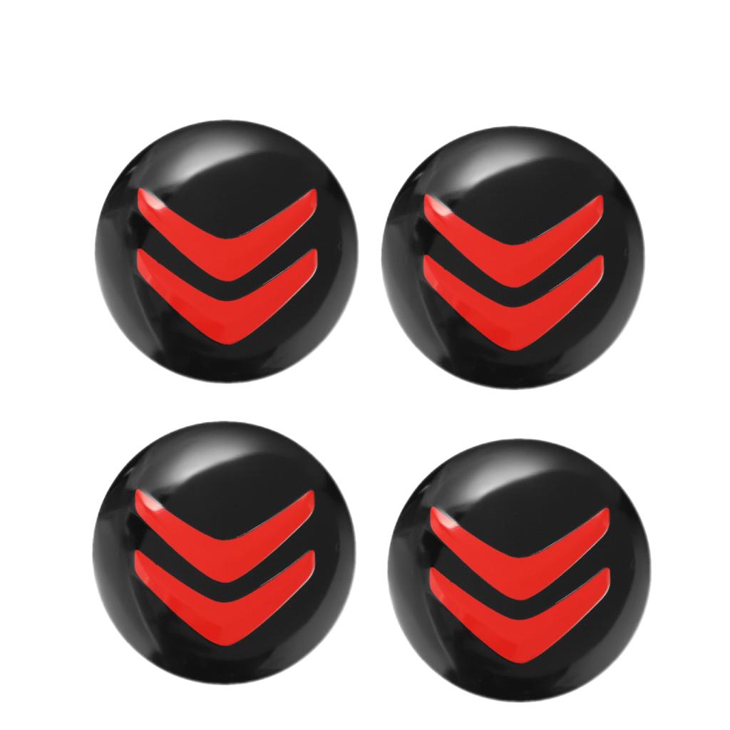 

4Pcs Car Aluminum Wheel Center Hub Cap Tire Rim Sticker Decoration For Citroen C3 C4 C5 C1 C2 Berlingo Grand Picasso Jumper Jump