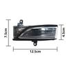 Left Rear View Side Mirror Turn Signal Lamps For Subaru Forester Impreza 2015