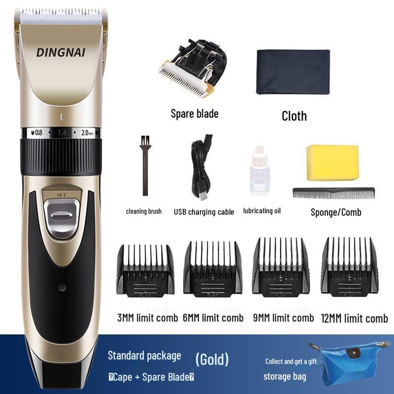 Electric Hair Clipper: Home & Barber Shop 4-in-1 Shaver & Trimmer