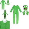Roblox Rainbow Friends Grün Cosplay Kostüm Für Kinder Und Erwachsene
