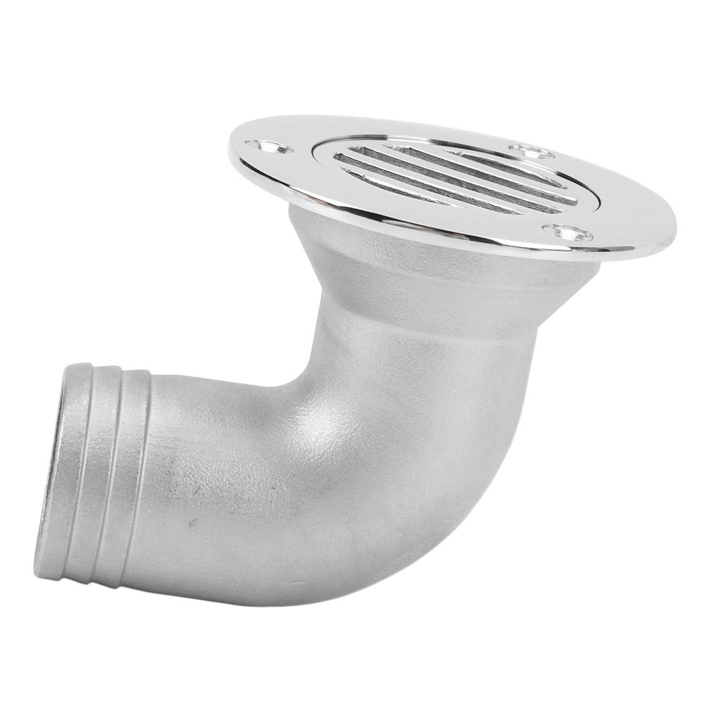 Boat Deck Drain 90 Degree Elbow 316 Stainless Steel Split Floor Deck Drain for Fishing Boat Yacht