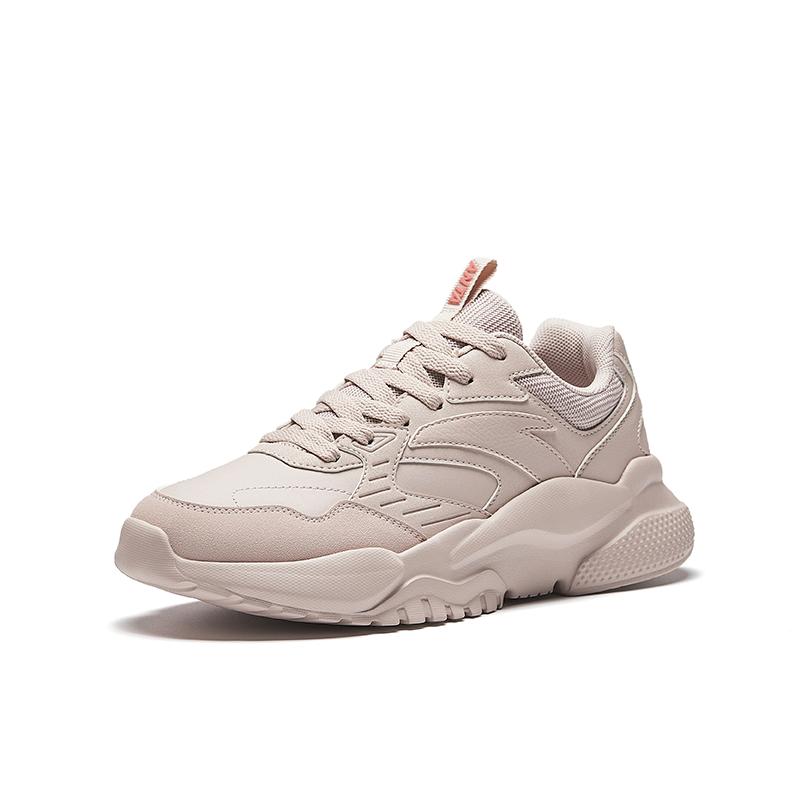 New Anta Life Collection Anti Slip Wear Resistant Low Top Casual Shoes Women's Lotus Gray 922418854-8