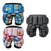 Pantaloni scurți de protecție căptușiți din EVA pentru copii, cu protecție pentru șolduri absorbantă la impact, pentru snowboard, patinaj, băieți, fete