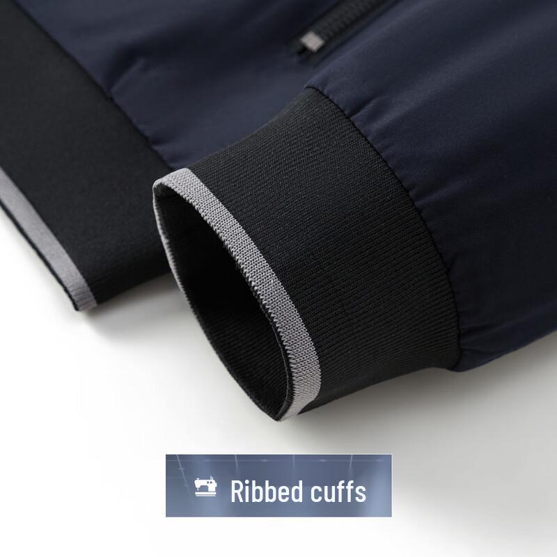 FORTEI Men's Windproof Warm Baseball Collar Jacket