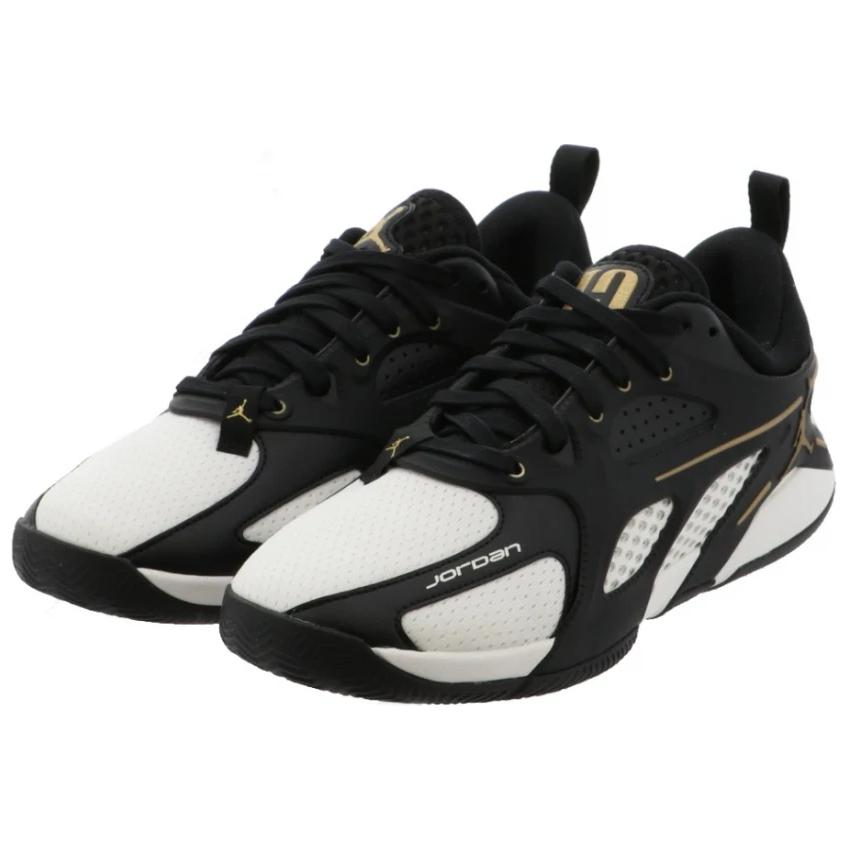 Air Jordan Heir PF Classic Unisex Sneakers Black Sail Metallic-Gold FQ3859-007