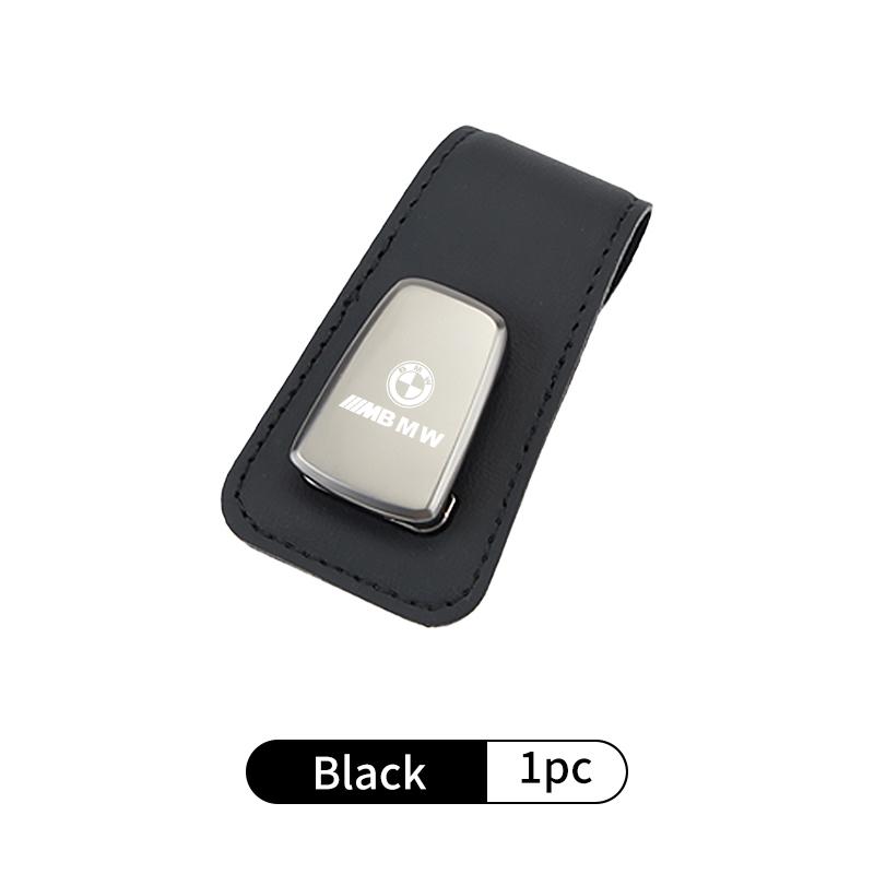 Car Sun Visor Sunglasses Clip Ticket Card Organizer Holder For BMW G30 G20 M3 M5 E91 E92 E93 E36 E70 X3 X4 X5 X1 E39 F30 WT5