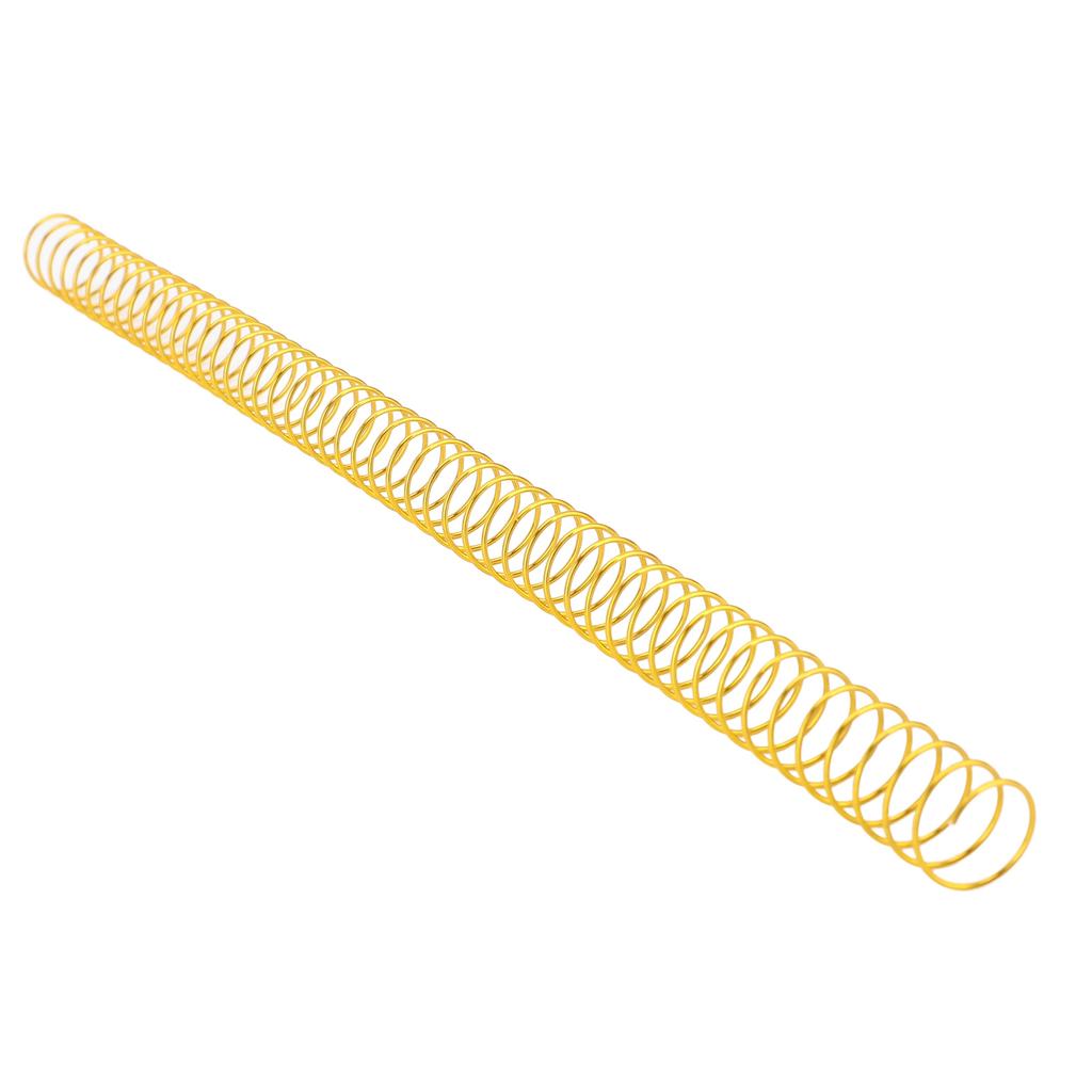 100Pcs Spiral Binding Coils Iron Dia 14.3mm 9Celsius16in 48 Teeth 4:1 Ratio 115 Sheet Capacity for Paper