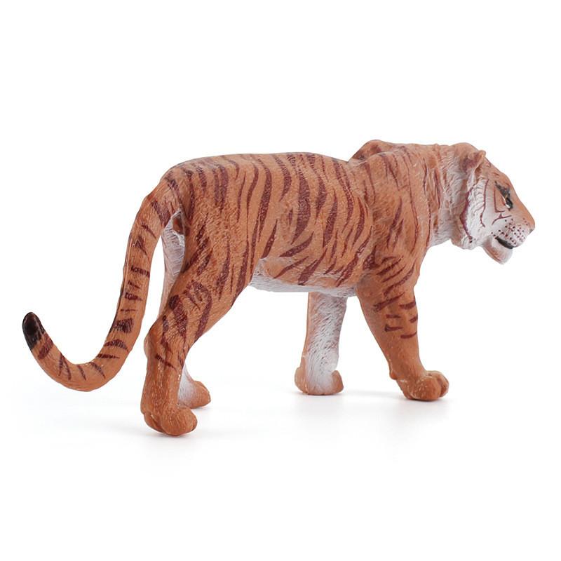 Solid Pvc Tiger Statue For Home Decor And Educational Gift For Children