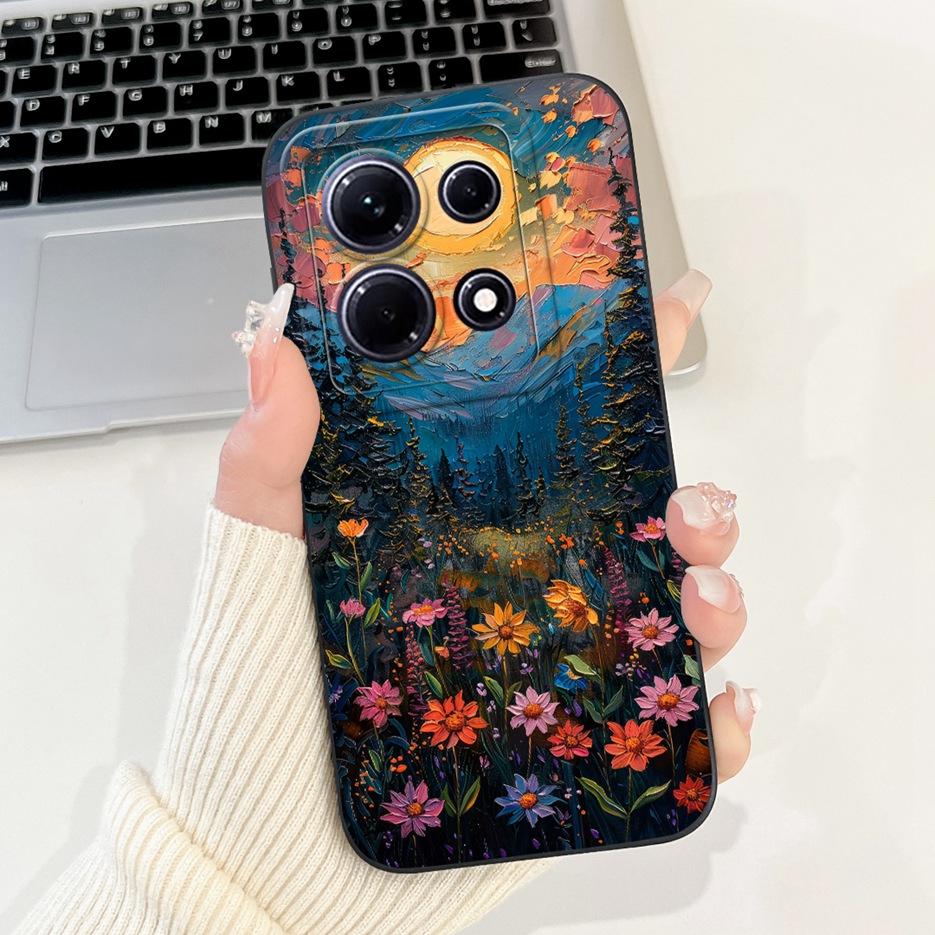 Чехол для Infinix Note 30 Pro Чехол Note 30i X6716 Милый мультяшный рисунок Мягкий ТПУ Чехол для телефона Для Infinix Note 30 VIP Note30 Fundas