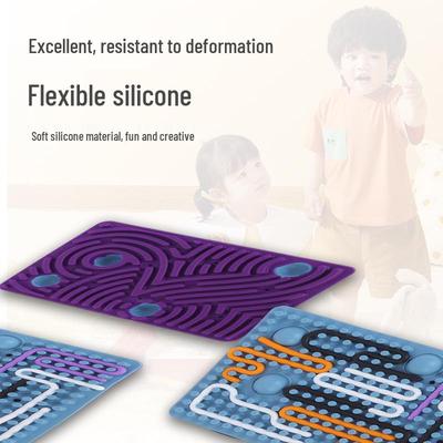 Silicone Sensory Activity Board for Kids - Enhances Creativity and Imagination