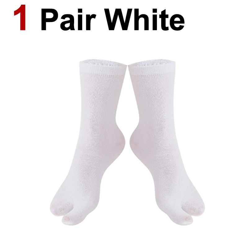 

1/3 пары нейтральных носков средней длины с раздельным носком, стильный дизайн, впитывающие пот, дышащие, мягкие, удобные, повседневные носки для пары One Size