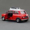 1/18 Mini Cooper Rallye 1967 Monte Carlo Rennen Diecast Legierung Spielzeugauto Fahrzeugmodell Freilauf Räder Sammlung Geschenk für Kinder Jungen