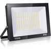 Zelvia100W LED Flood Light Outdoor Super Bright IP65 Waterproof for House,Backyard,Patio,Garage,barn,Garden,playgroud