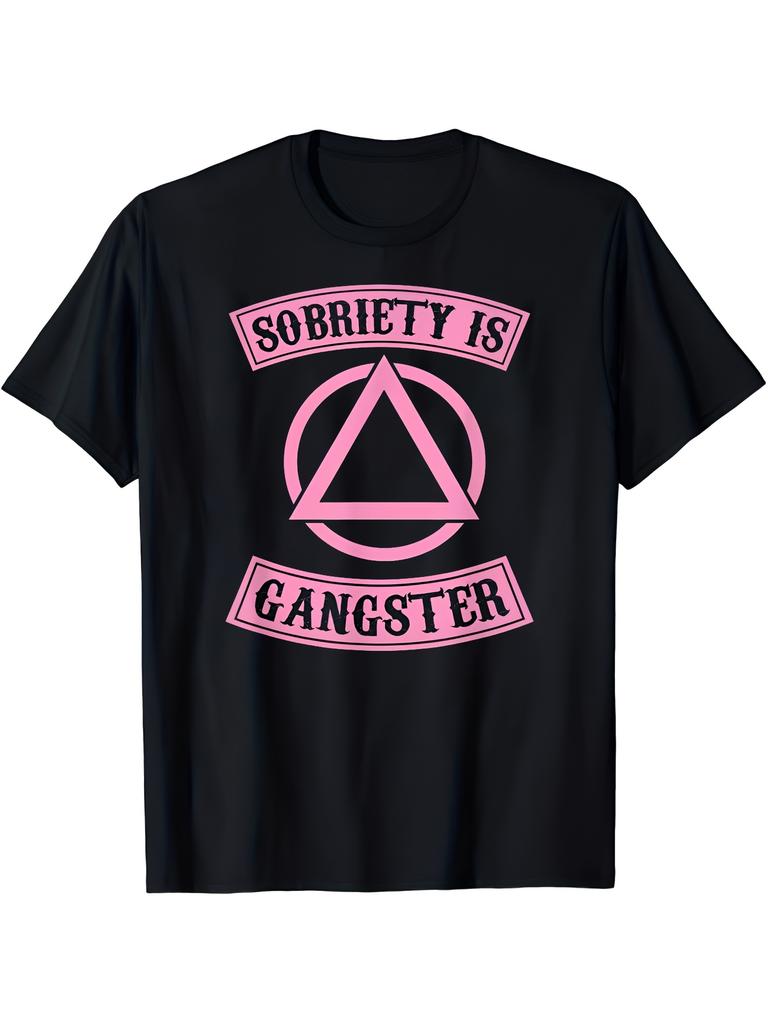 This Exclusive Moisture-Wicking Sports Shirt Is a Perfect Gift for Fathers And Friends, Featuring a Slogan That Inspires Recovery And Celebrates Sobri