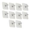 10Pcs Drill Free Adhesive Hooks Strong Load-bearing Waterproof Easy To Install Picture