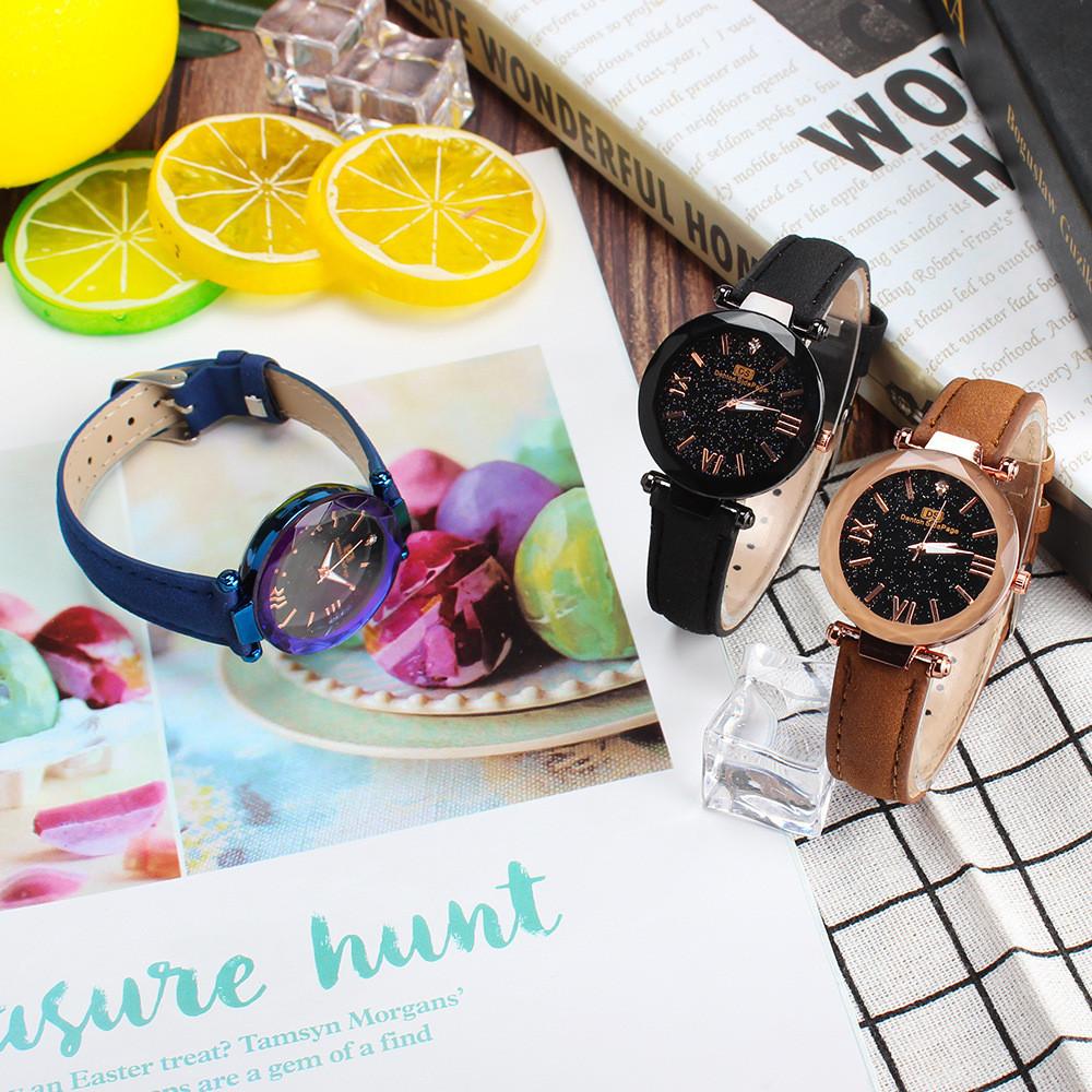 Premium Starry Sky Watch With Waterproof Design And Magnet Strap Buckle For All Occasions