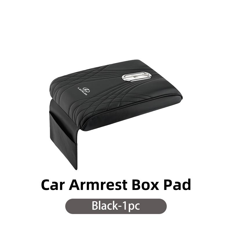 JEQS5 Car Seat Armrest Box Pad Console Storage Protector Cover Accessories For Lexus UX250h RX450h CT200h RX400h NX300h RX350 RX300 GX