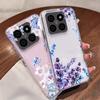 Simple Style Floral Case For Xiaomi Redmi Note 15 Pro 4G Funda Redmi Note 14 13 Pro 5G Clear TPU Silicone Soft Cover