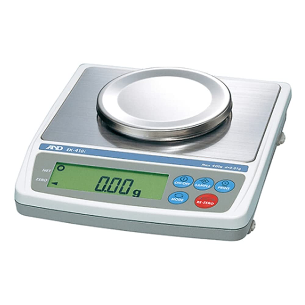 

Personal Balance Minimum Pan A&D EK-410i (Capacity 400g, Display 0.01g, Dimensions 110mm, Uncertified)