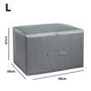 Large Wardrobe Clothes Organizer Box With Lid Clothing Pants Sweater T-Shirt Storage Boxes Space-Saving Home Closet Organizer