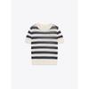 Za2025 Summer New Women Clothes Stripe Round Neck Short Sleeve Top 2142079 104 2142079 105