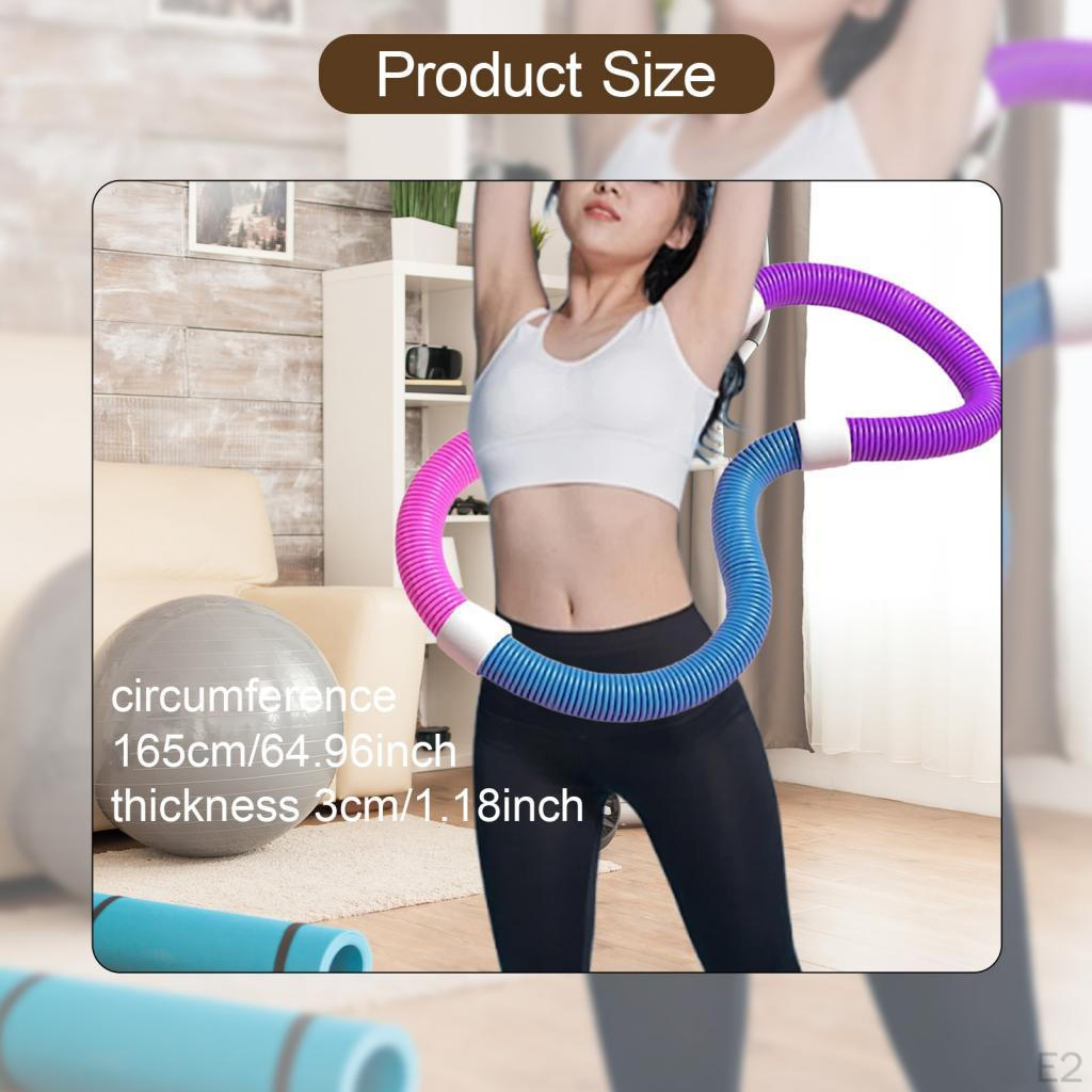 Exercise Hoop with Foldable Feature, Designed for Indoor And Outdoor Use