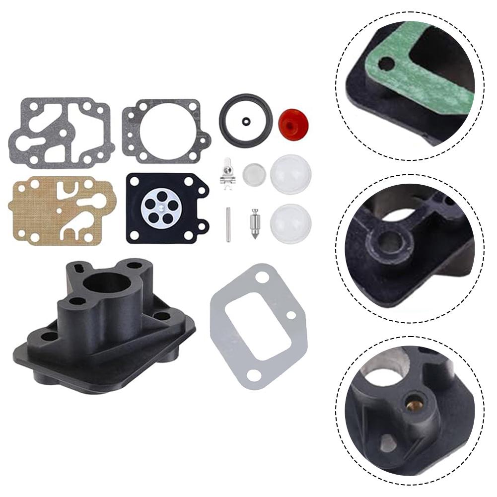 High Performance Carburetor Repair Kit for 52CC Lawn Mowers Fits For TU26 For BC430 For CG330 and Similar Models
