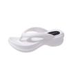 Drop Shipping Wedge Summer Chunky Flip Flops for Women 2025 Platfrom Clip Toe Sandals Shoes Woman Casual Beach Outdoor Slippers