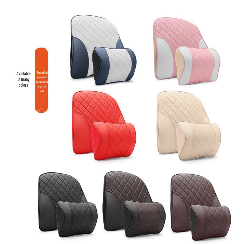 Geely Car Memory Foam Neck and Lumbar Support Pillow for Xingrui, Xingyue L, Boyue X, Haoyue, Jiaji