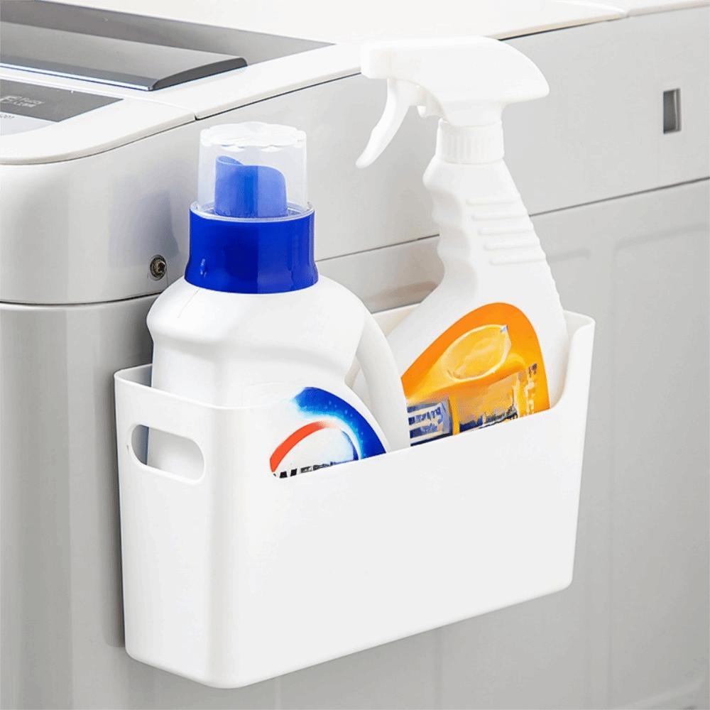 Adhesive Wall Mounted Storage Box Plastic Kitchen Organizer Storage Rack  Cling Film