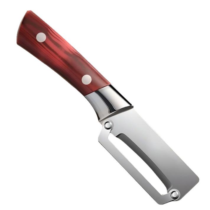 Stainless Steel Multifunctional Vegetable Peeler And Bottle Opener - Labor-Saving And Convenient Kitchen Tool, Suitable for Right-Handed Use