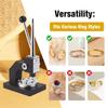 Ring Stretcher Tool, Professional Manual Ring Stretcher and Reducer, Ring Mandrel for US, EU, HK, and No. Sizes for Jewelry Repair Shops and Craftsmen