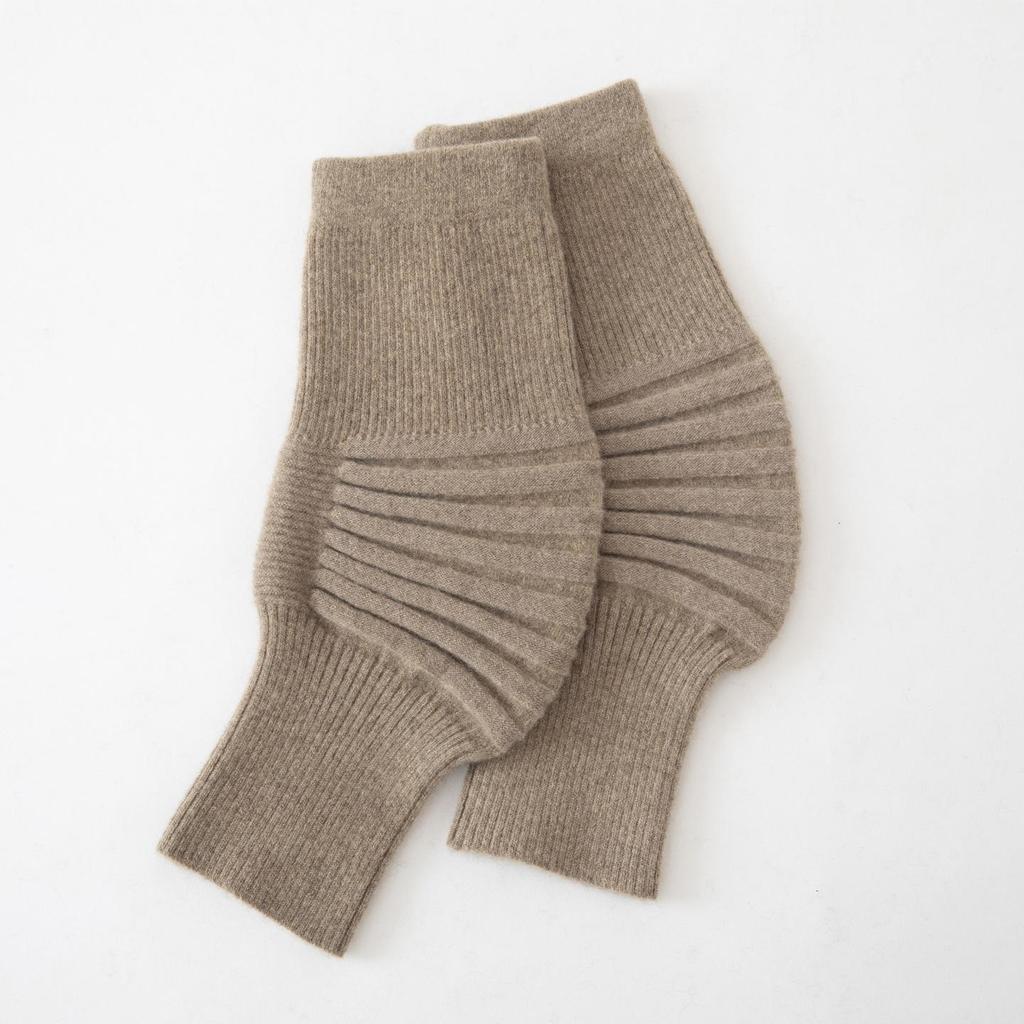 100% Pure Cashmere Knitted Knee Pads: New Style Warmth & Cold Protection for Old Legs
