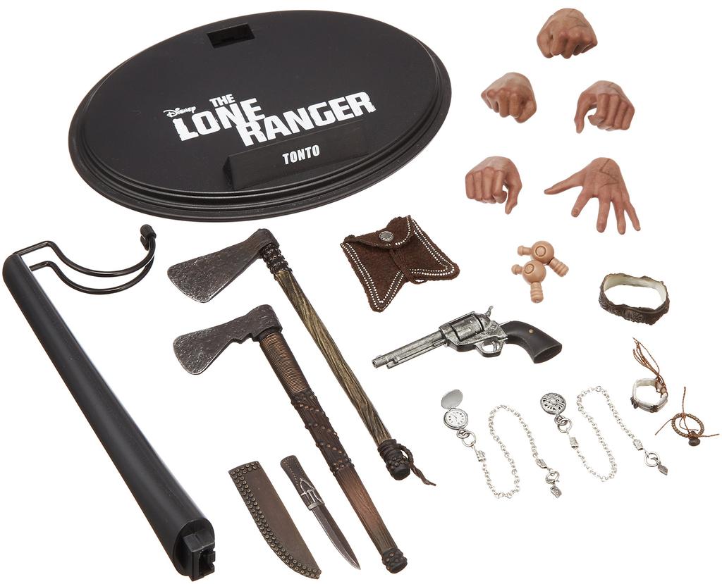 Movie Masterpiece Lone Ranger Tonto 1/6 Scale Plastic Painted Movable Figure