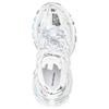 Track 1.0 Lace Up Low Top Chunky Sneakers Women's White Distressed 542436W3SRA9014