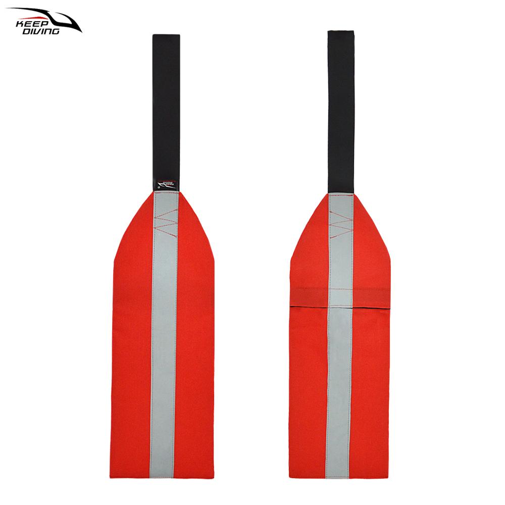 1Pcs Kayak Safety Travel Flag Oxford Fabric Canoe For-Warning Flag With Reflective Strip Bicycle Paddle Boards Tow Foldable Flag 7