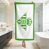 modern cool green art fc R-RealS B-Betis soft Beach Towels Trip swim Pool bathing Towel Gym Spa home Decor Gift Holiday Vacation