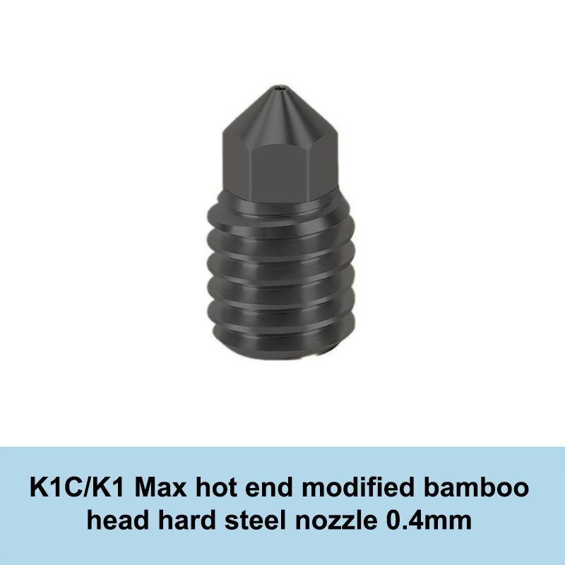 New Upgrade Hotend For Creality K1C/K1 Max Ceramic Heating Block Quick-Swap One-Piece Nozzle Kit Brass Hard 3D Printer Parts