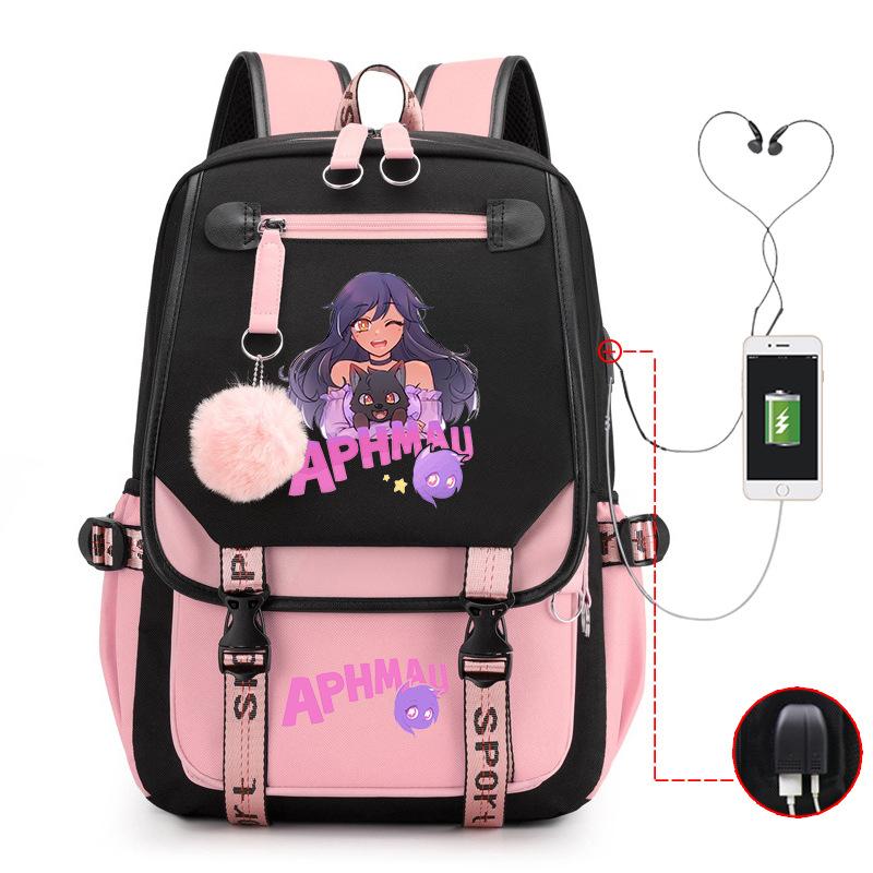 Cute Cartoon Junior High School Student Schoolbag Female Lightweight Large-Capacity Student Backpack